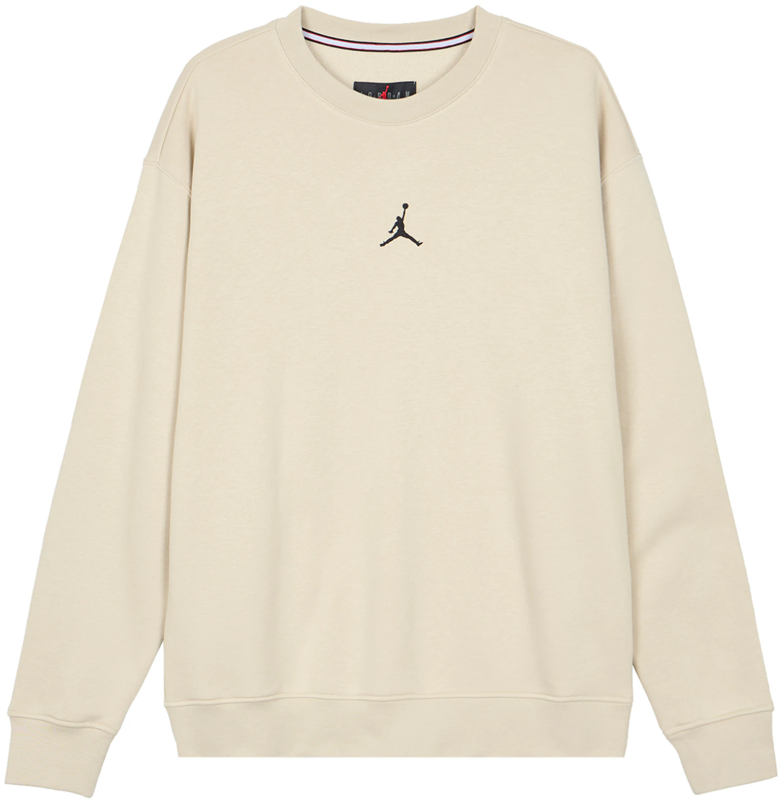 jordan-essentials-logo-printed-crewneck-fleece-sweatshirt-yellow-ochre-fv-8451-282