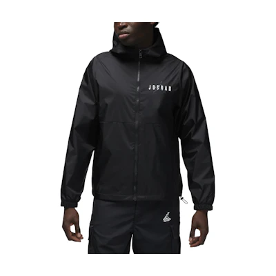 Jordan Essentials Logo Printed Hoodie Jacket Black ( Casual Outerwear) DV7650-011