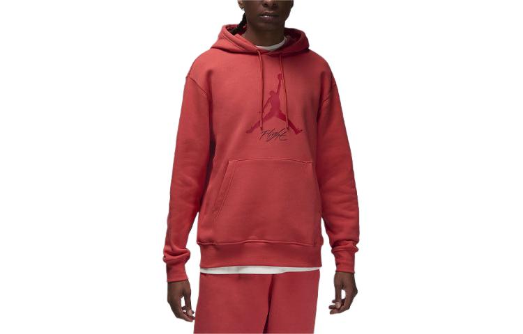 Jordan Essentials Logo Pullover Hoodie Gym Red () FD7545-604