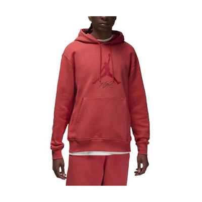 Jordan Essentials Logo Pullover Hoodie Gym Red () FD7545-604