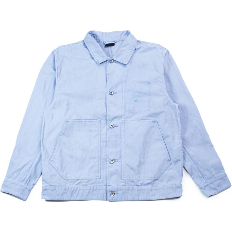 Jordan Essentials Logo Single-Breasted Casual Jacket Men’s - Blue Gray FN4527-436