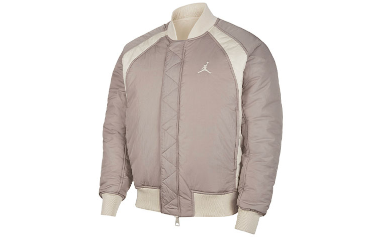 Order Jordan Essentials MA-1 Reversible Flight Logo Jacket - Light Gray DA9797-104