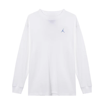 Jordan Essentials Relaxed Pullover Sweatshirt White/Legend Blue () FV7457-100