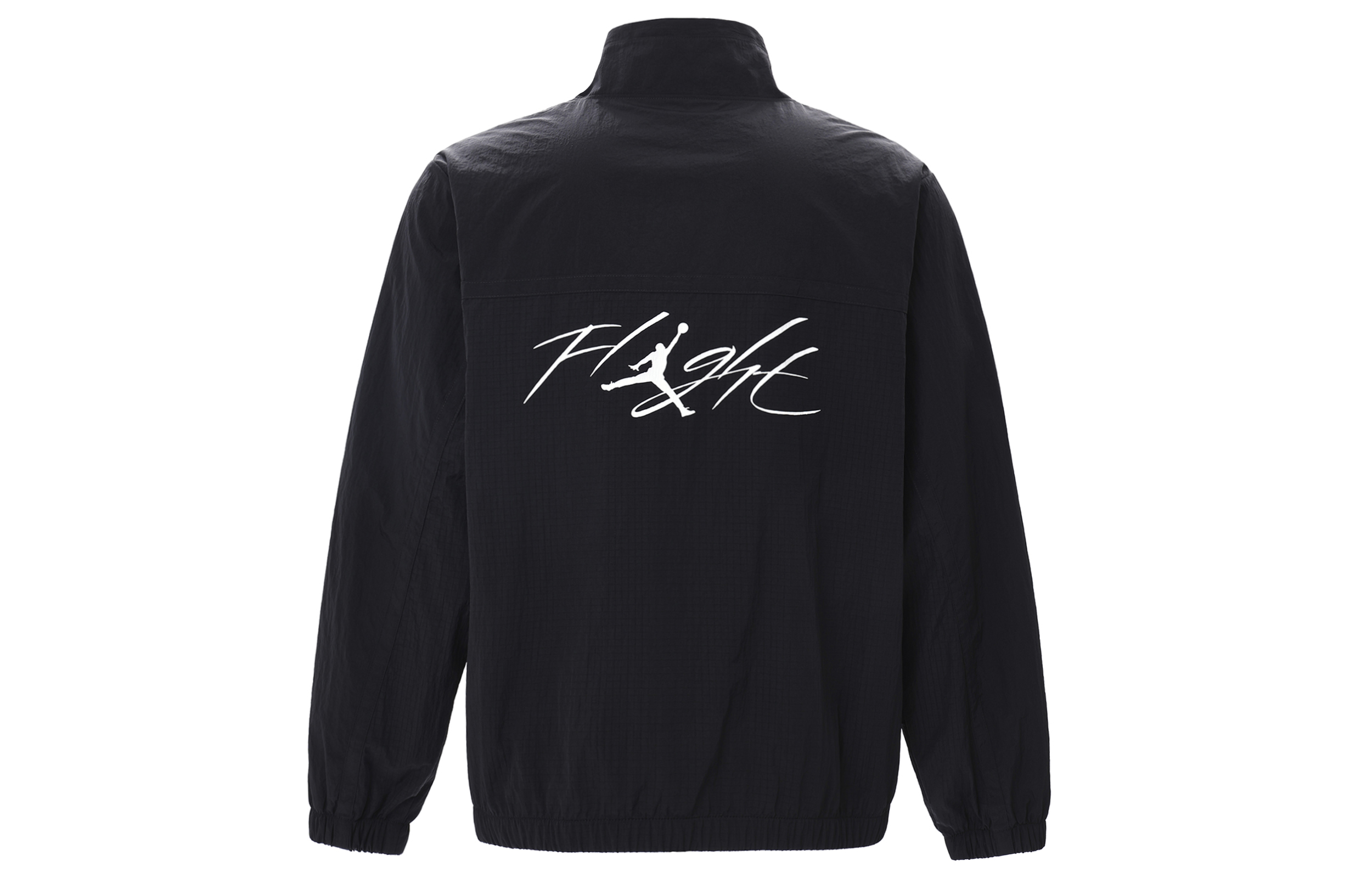 Lookbook 乔丹经典纯黑色全拉链运动夹克休闲外套 FN4538-010