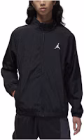 Shop Jordan Essentials 全黑拉鍊運動外套 休閒外衣 FN4538-010