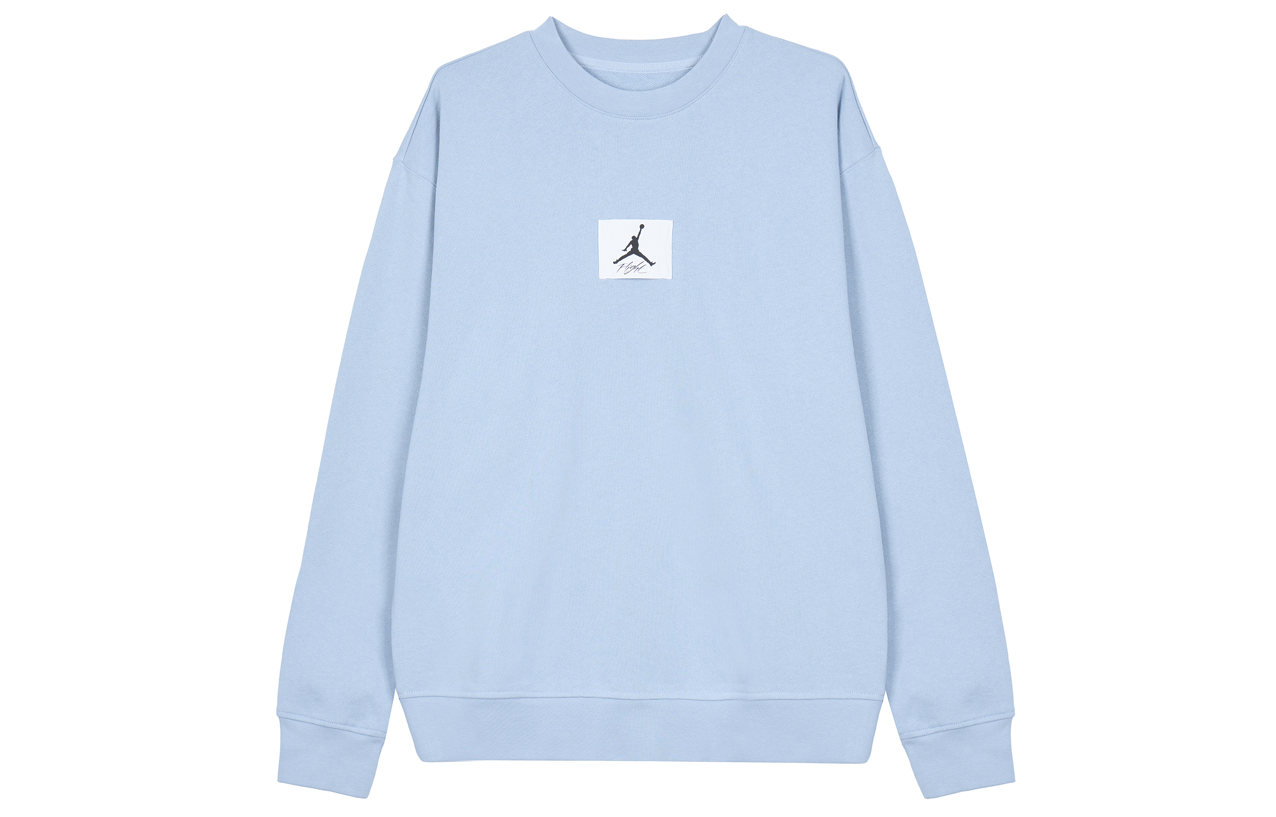 Jordan Essentials Solid Color Crewneck Sweatshirt Blue Gray FB6935-436