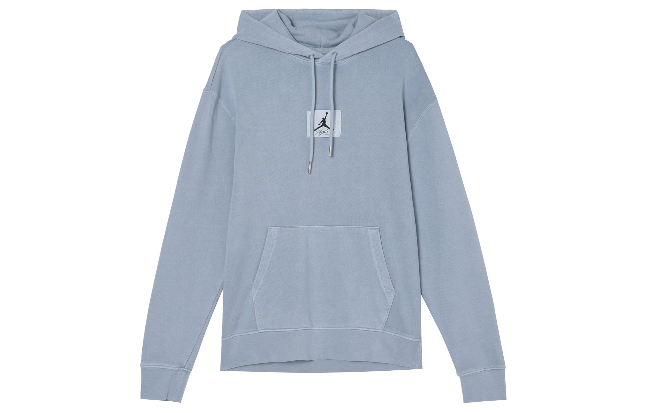 Jordan Essentials Solid Color Drawstring Hoodie Blue Gray Casual Long Sleeve FB7291-436