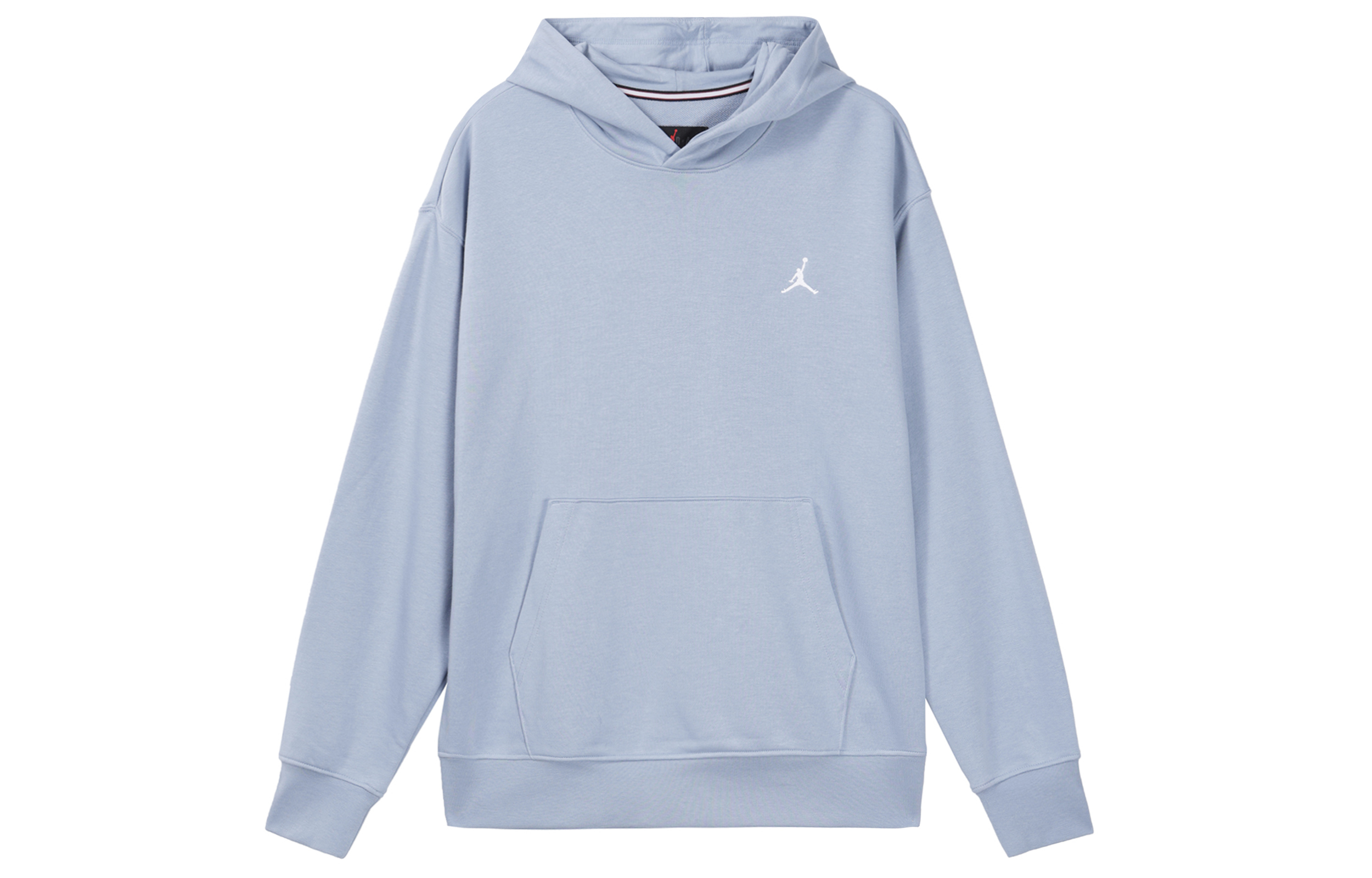 Jordan Essentials Solid Color Hoodie Blue Gray Long Sleeve Casual Wear FQ3679-436