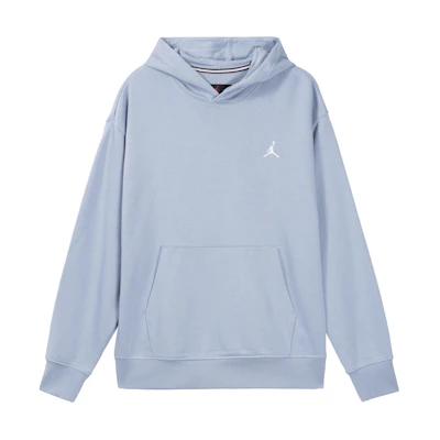 Jordan Essentials Solid Color Hoodie Blue Gray Long Sleeve Casual Wear FQ3679-436