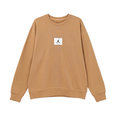 Jordan Essentials Solid Crewneck Sweatshirt - Dark Mocha FB6935-231