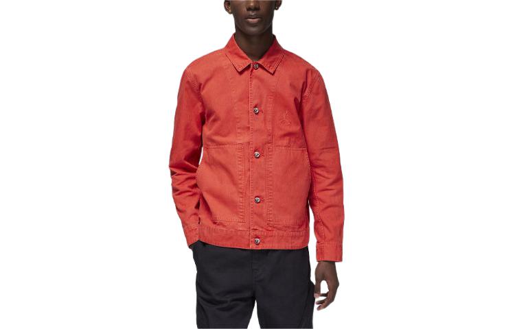 Jordan Essentials Solid Logo Casual Jacket Men’s Orange FN4527-604