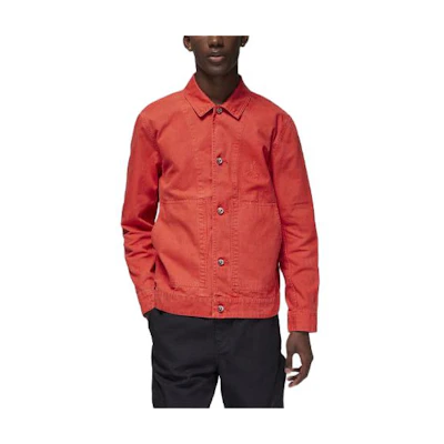 Jordan Essentials Solid Logo Casual Jacket Men’s Orange FN4527-604