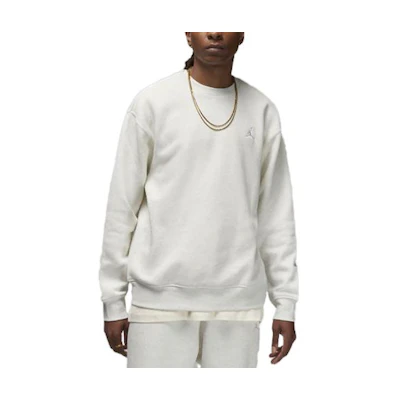 Jordan Essentials Solid Logo Crewneck Sweatshirt White () FJ7776-133
