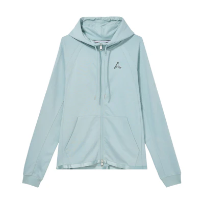 Jordan Essentials Solid Logo Hoodie Jacket Blue DJ0885-366