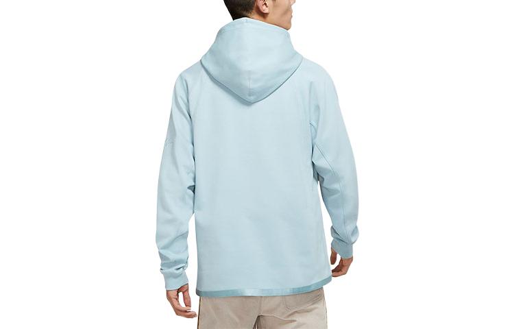 Jordan Essentials Solid Logo Hoodie Jacket Blue DJ0885-366 圖 3