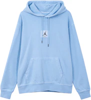 Jordan Essentials Solid Logo Hoodie Long Sleeve Blue FB7291-425 Jordan Essentials Solid Logo Hoodie Long Sleeve Blue FB7291-425