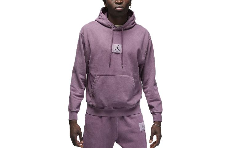 Jordan Essentials Solid Logo Hoodie Skylight Purple FB7290-508