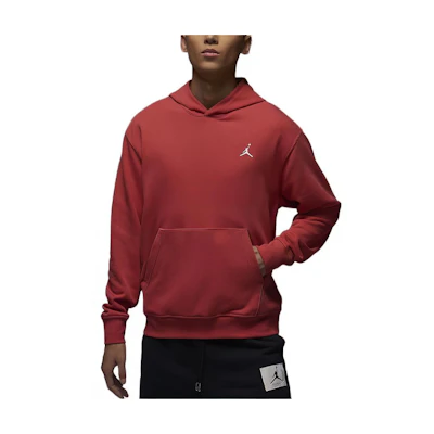 Jordan Essentials Solid Logo Hoodie Watermelon Red FQ3678-604