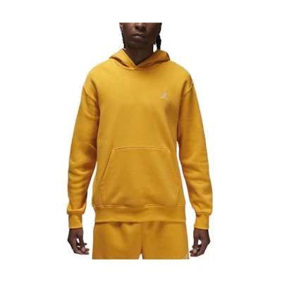 Jordan Essentials Solid Logo Hoodie Yellow Ochre FJ7774-752