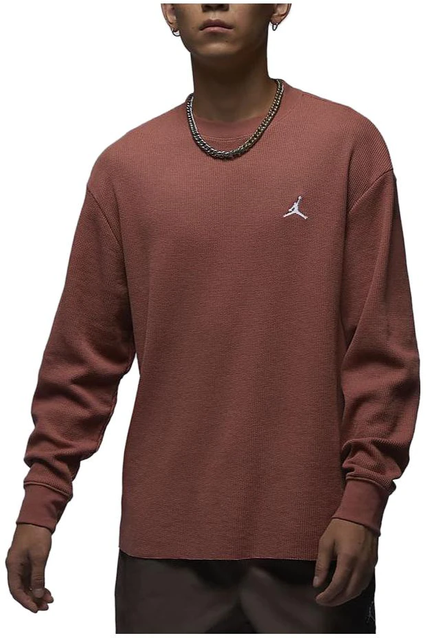 jordan-essentials-solid-waffle-knit-sweatshirt-orange-fd-7462-810