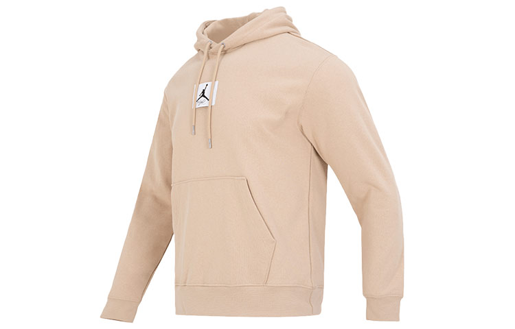 Jordan Essentials Statement Fleece Hoodie Khaki Casual Style DQ7339-277