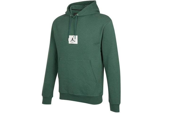 Jordan Essentials Statement Logo Hoodie Noble Green Casual Sweatshirt DA9817-333 圖 2