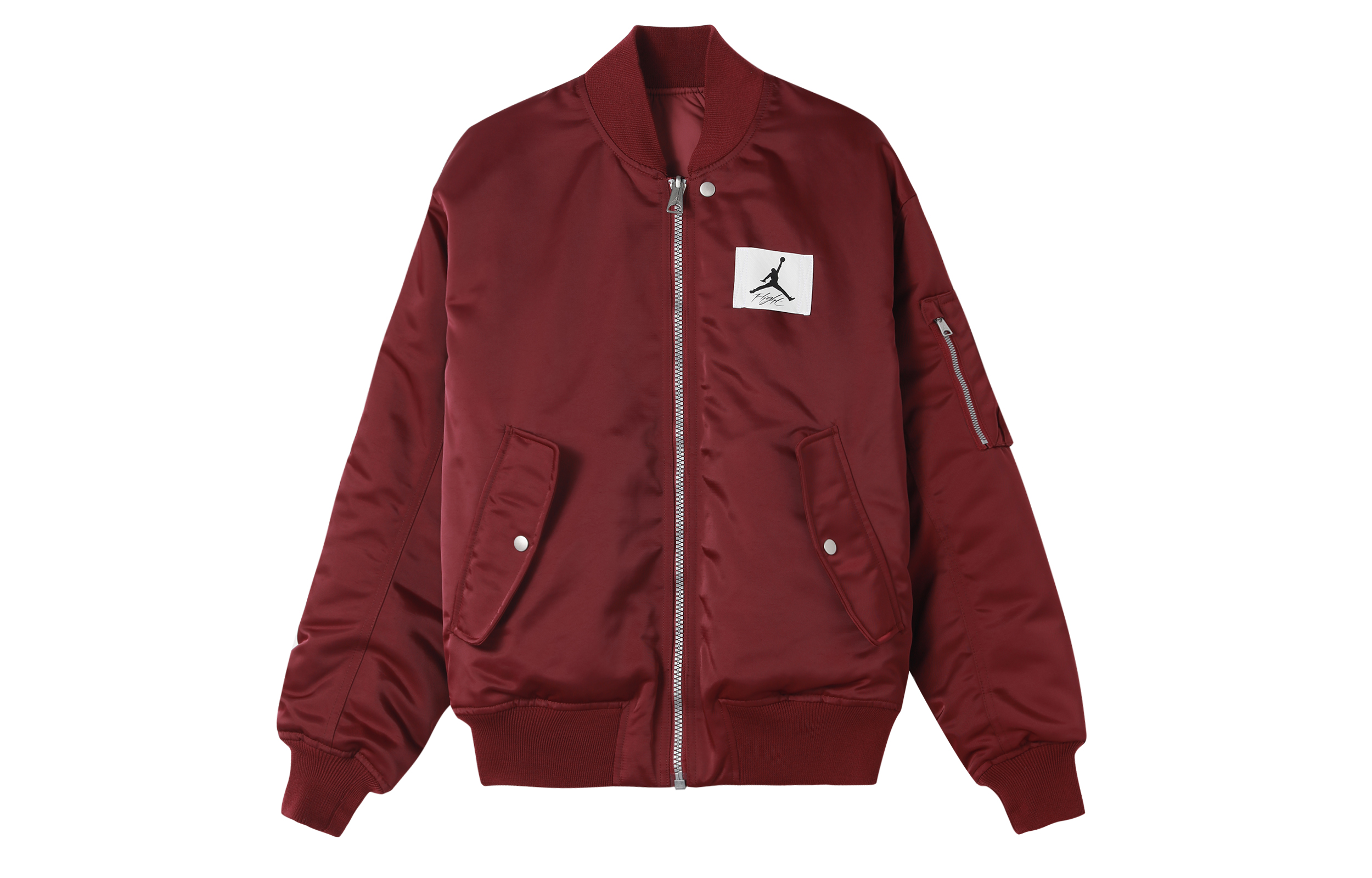 Jordan Essentials Statement Reversible Baseball Jacket Cherrywood Red. DQ7345-680