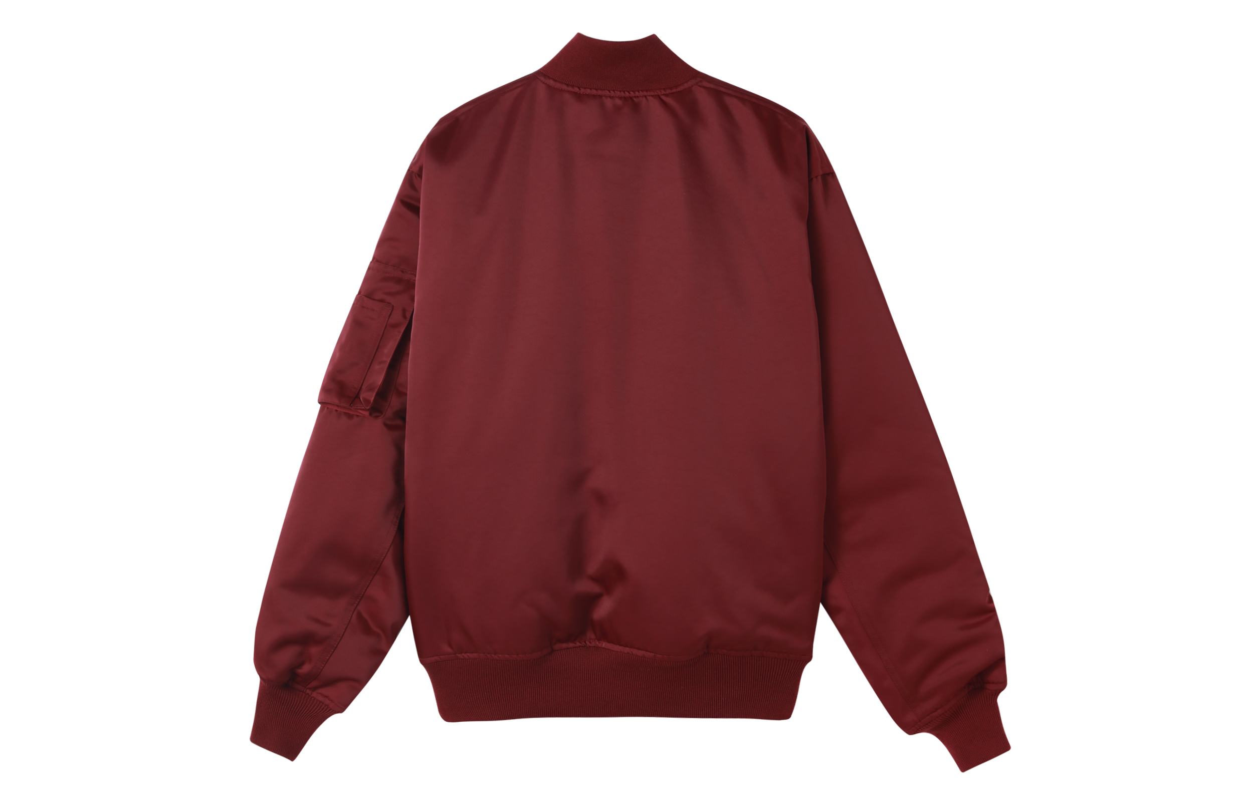 Lookbook Jordan Essentials Statement Reversible Baseball Jacket Merah Cherrywood. DQ7345-680