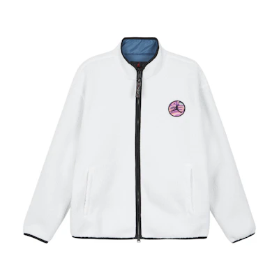 Jordan Fearless Logo High-Neck Zip-Up Fleece Jacket Men FV4017-029