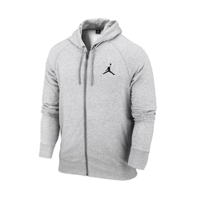 Jordan Fleece-Lined Basketball Hoodie Jacket for Men - Gray 845861-063