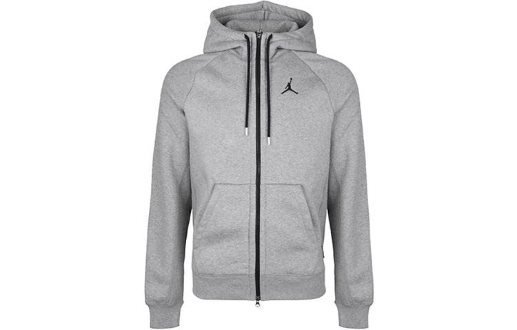 Jordan Fleece Hoodie Jacket - Grey CD8734-091 圖 2
