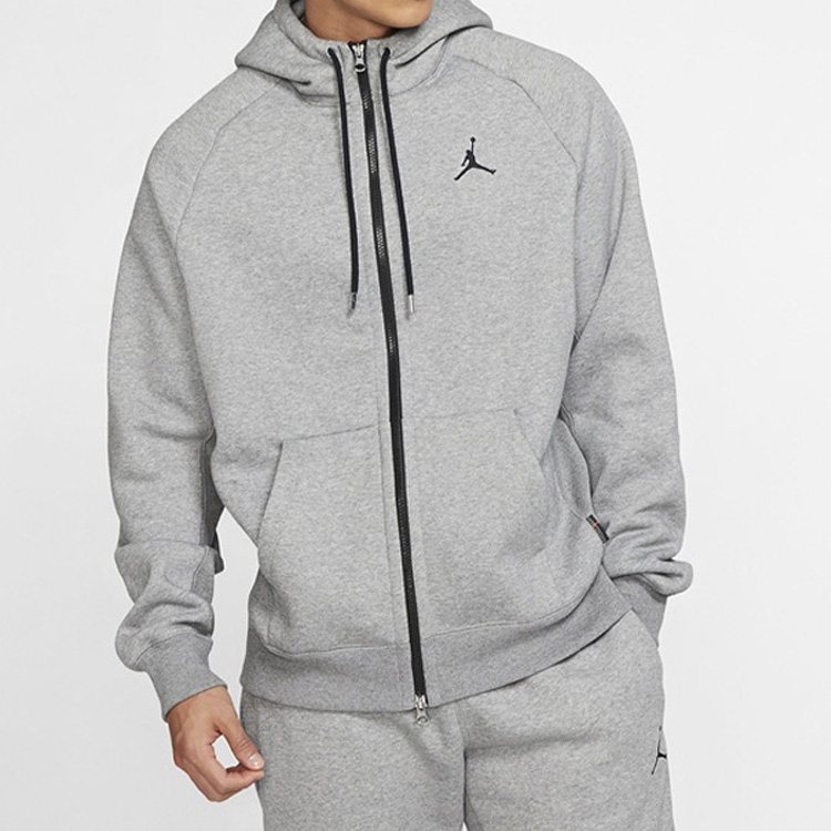 Jordan Fleece Hoodie Jacket - Grey CD8734-091 圖 3