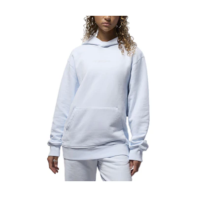 Jordan Fleece Pullover Hoodie Grey Unisex Casual Long-Sleeve Sweatshirt FZ3952-085