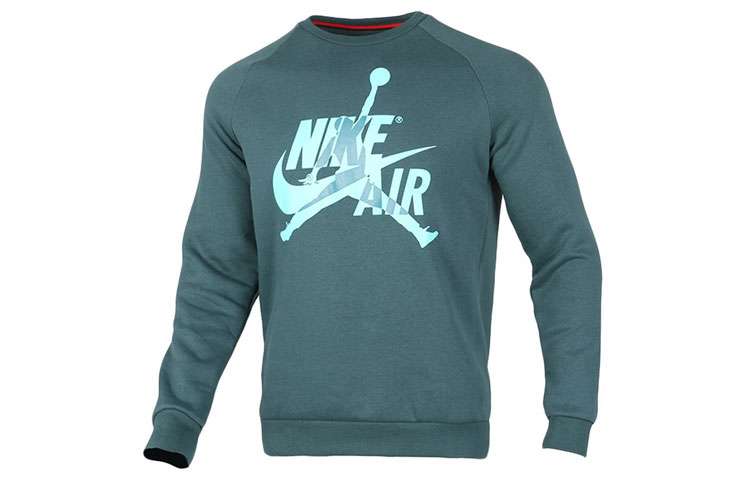 Jordan Fleece Pullover Sweatshirt Green BV6007-303