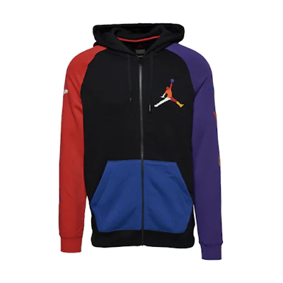 Jordan Fleece Zip-Up Hoodie Jacket Black CJ6155-011