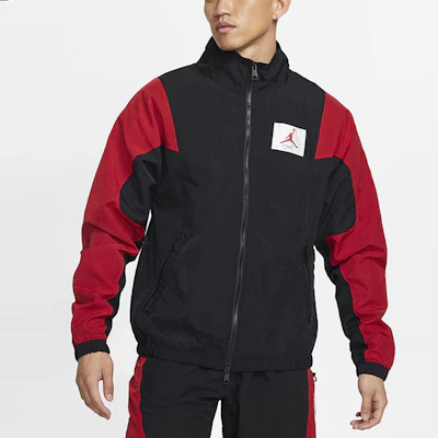 乔丹飞行款黑色立领运动夹克 CV3151-010 Details for 乔丹飞行款黑色立领运动夹克 CV3151-010