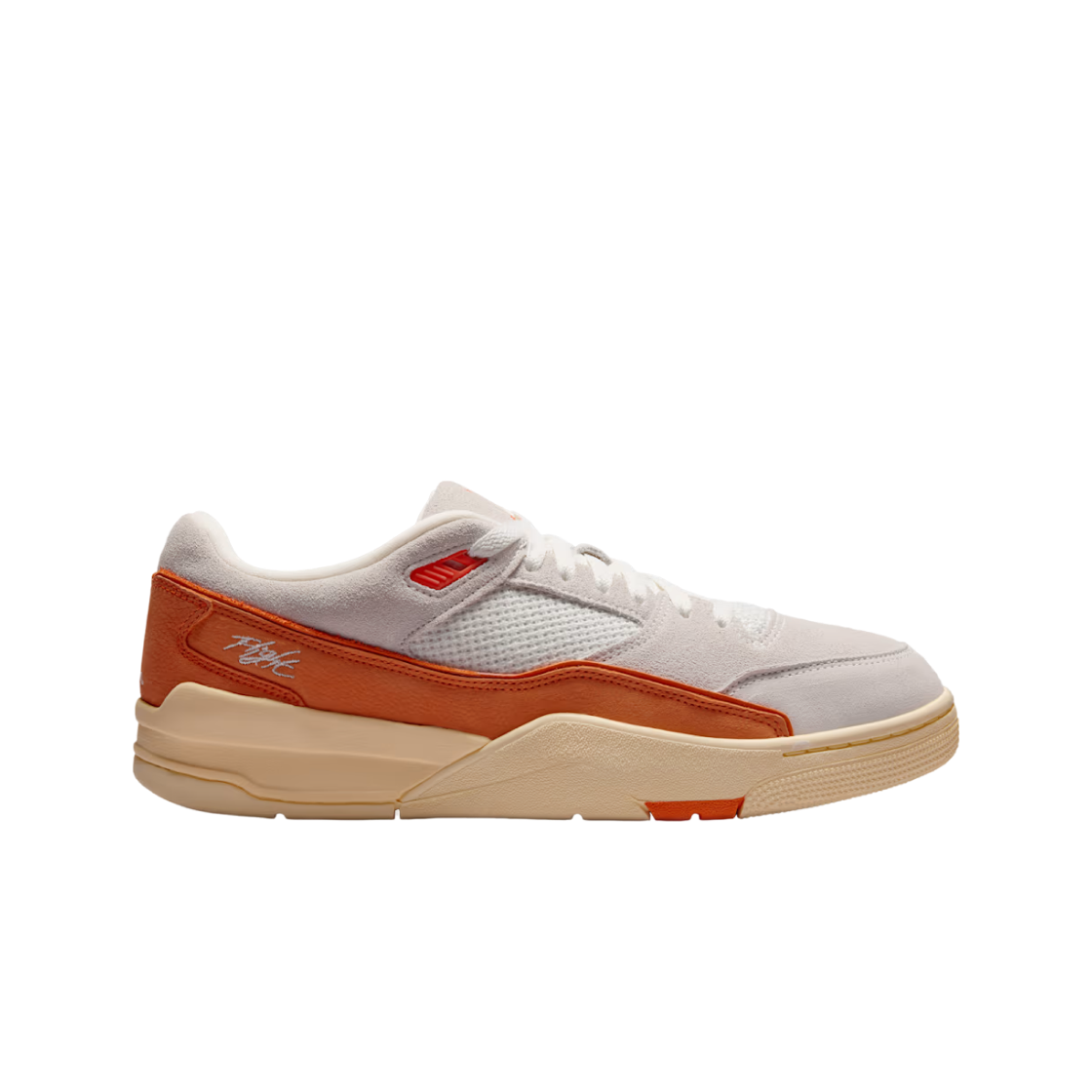 Jordan Flight Court Sail/Muslin/Deep Orange HF3255-107