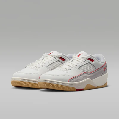 Jordan Flight Court Summit White/Pure Platinum/Sesame/University Red HF3255-108 Purchase Jordan Flight Court Summit White/Pure Platinum/Sesame/University Red HF3255-108