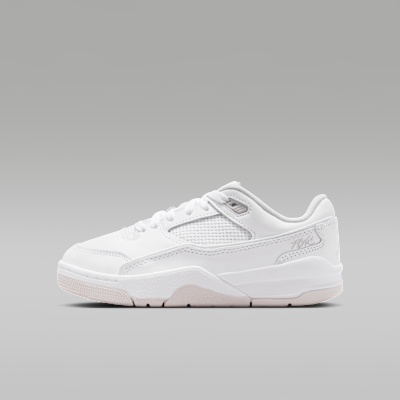 Jordan Flight Court White/Bust Gray HF3333-105