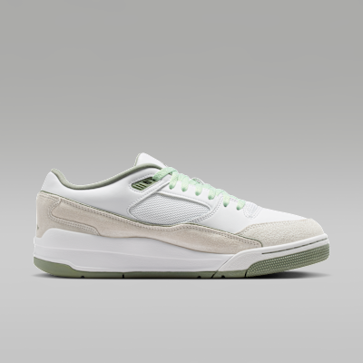 Lookbook Jordan Flight Court Putih/Swan/Jade Stone/Vintage Lycan HF3255-109
