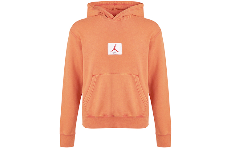 Jordan Flight Embroidered Hoodie Mars Sunrise Red Gift for Him CZ6094-850