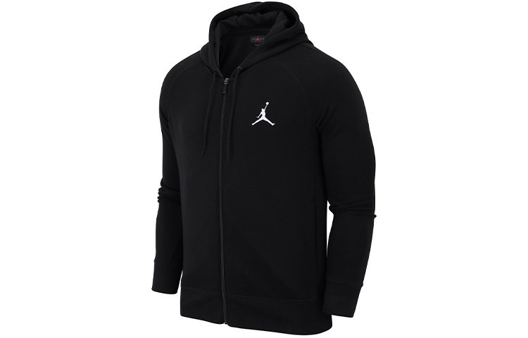 Jordan Flight Fleece-Lined Hooded Zip Jacket Black () AA5583-010