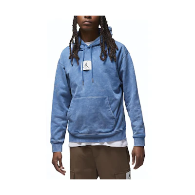 Jordan Flight Fleece Gradient Logo Drawstring Hoodie - True Blue DR3087-485