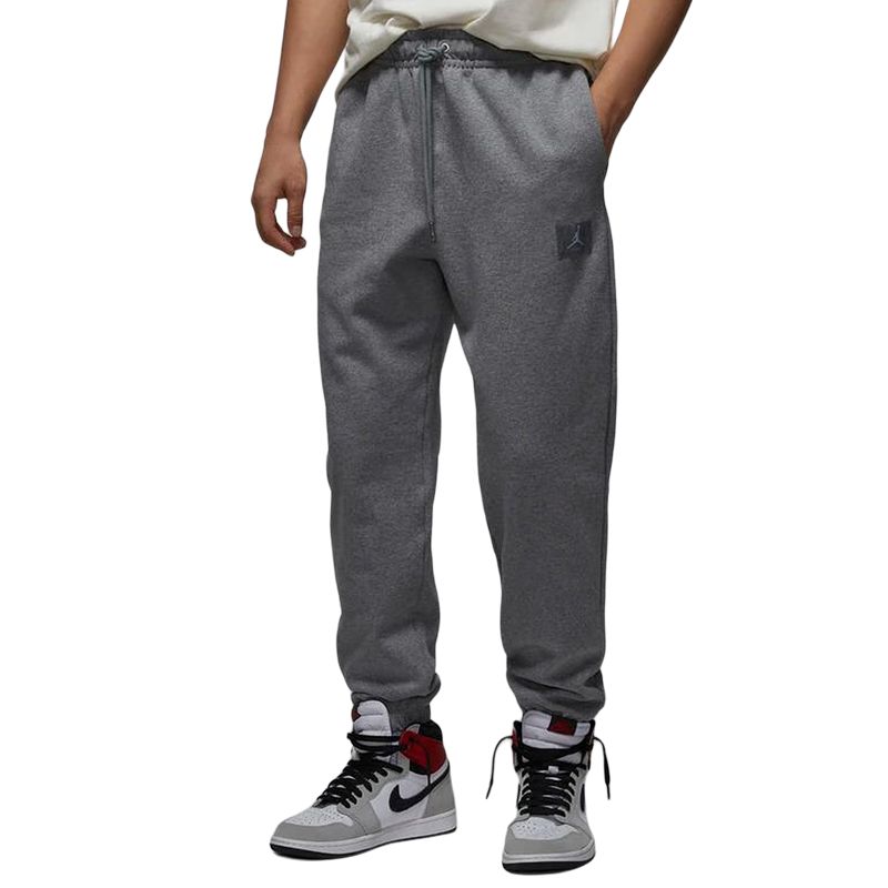 Jordan Flight Fleece Mid-Rise Casual Pants Grey FV7252-091