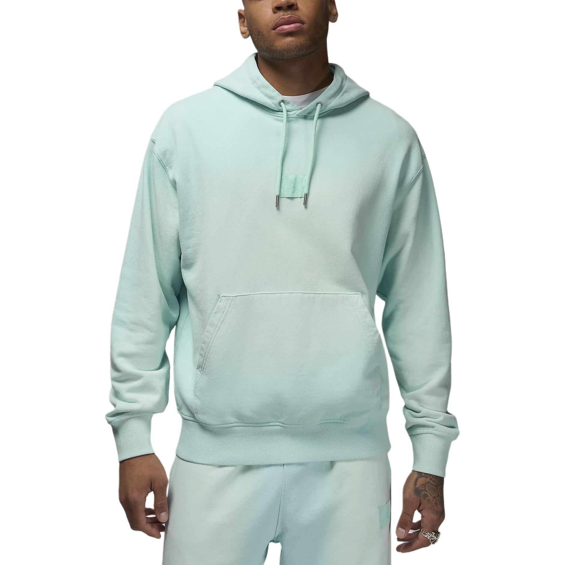 Jordan Flight Fleece Pullover Hoodie Light Dew Green FV7249-368