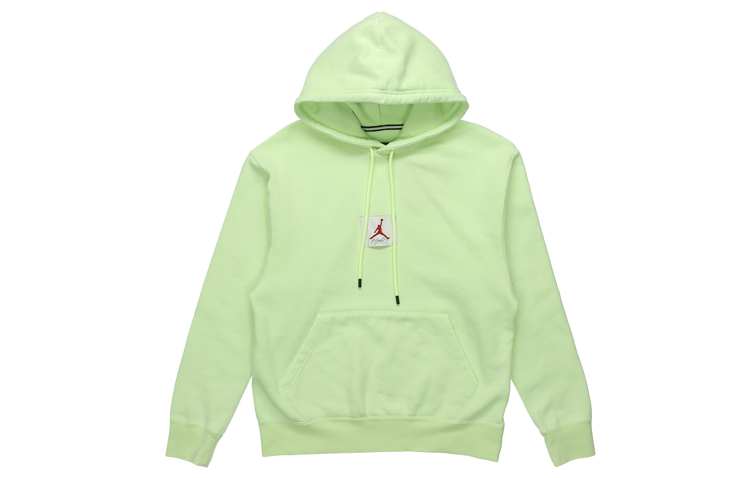 Jordan Flight Fleece Pullover Hoodie Light Green CK6469-701
