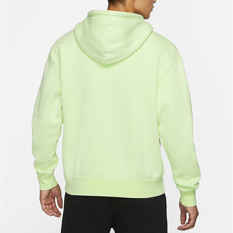 Jordan Flight Fleece Pullover Hoodie Light Green CK6469-701 圖 5