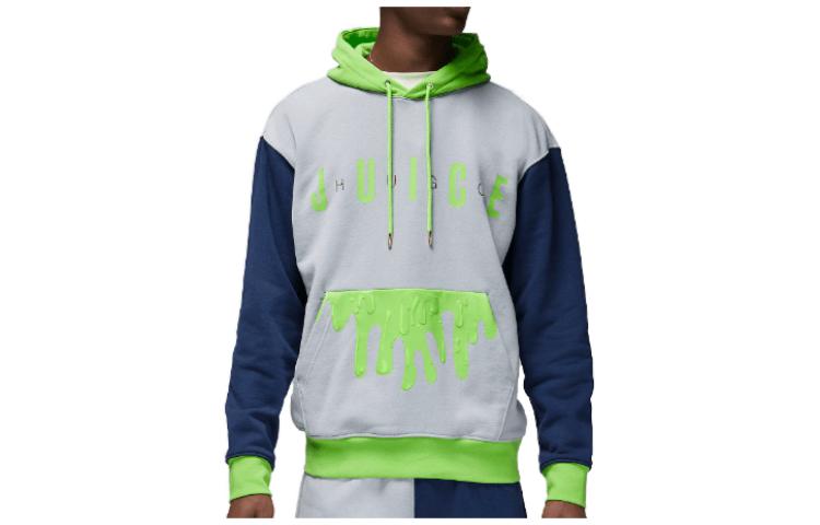 Jordan Flight Fleece Pullover Hoodie Multicolor Letter Print Sweatshirt FZ2009-012