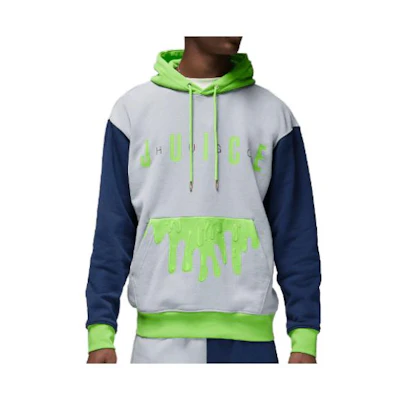 Jordan Flight Fleece Pullover Hoodie Multicolor Letter Print Sweatshirt FZ2009-012