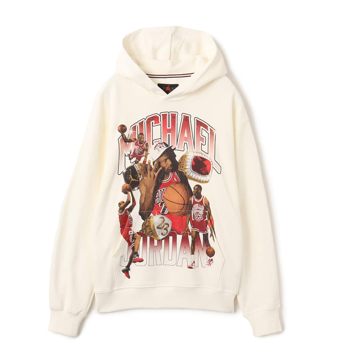 Jordan Flight FW24 GFX Fleece Hoodie Pullover - Off White HJ4396-133